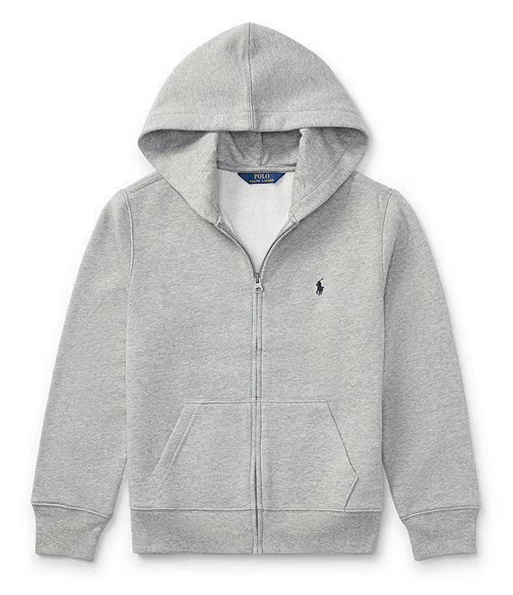 P0L0 Ralph Lauren zip up 'Grey'