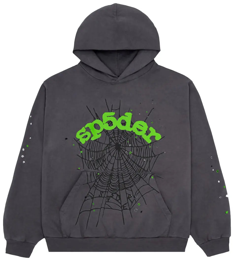 5p5der Wait Web Hoodie 'Slate Grey'