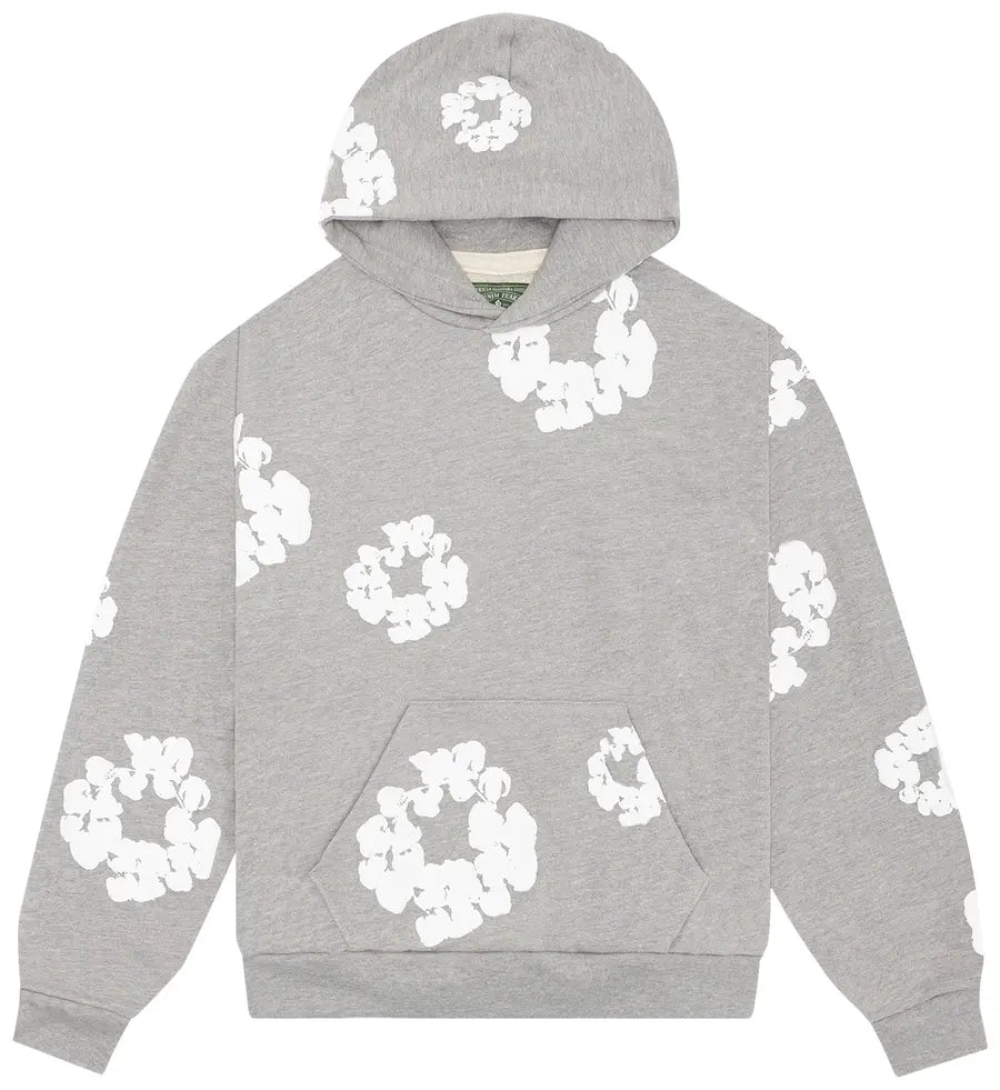 Denim Fears Hoodie 'Grey'