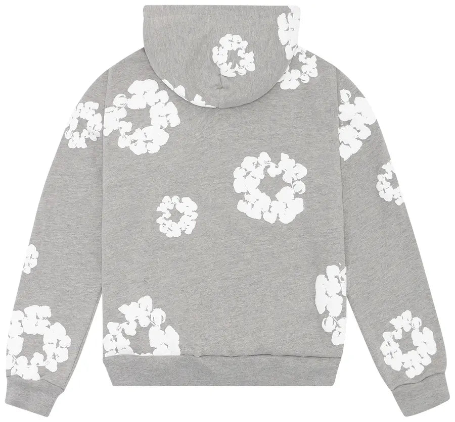 Denim Fears Hoodie 'Grey'