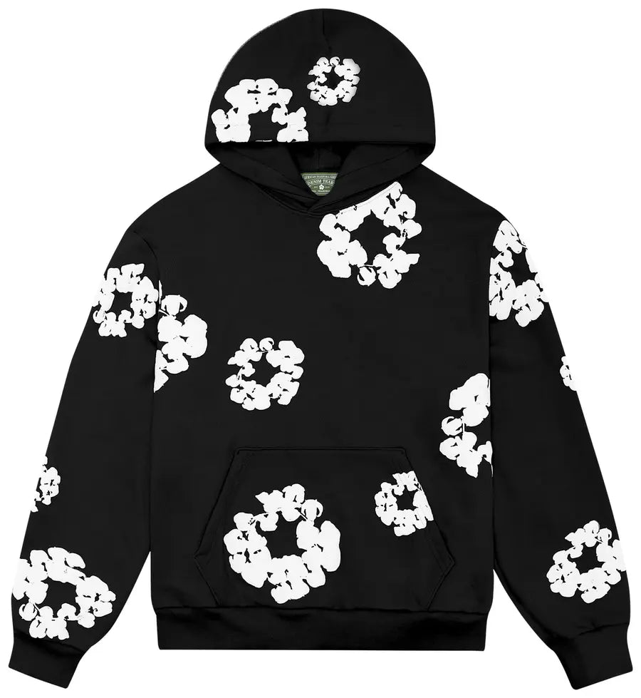 Denim Fears Hoodie 'Black'
