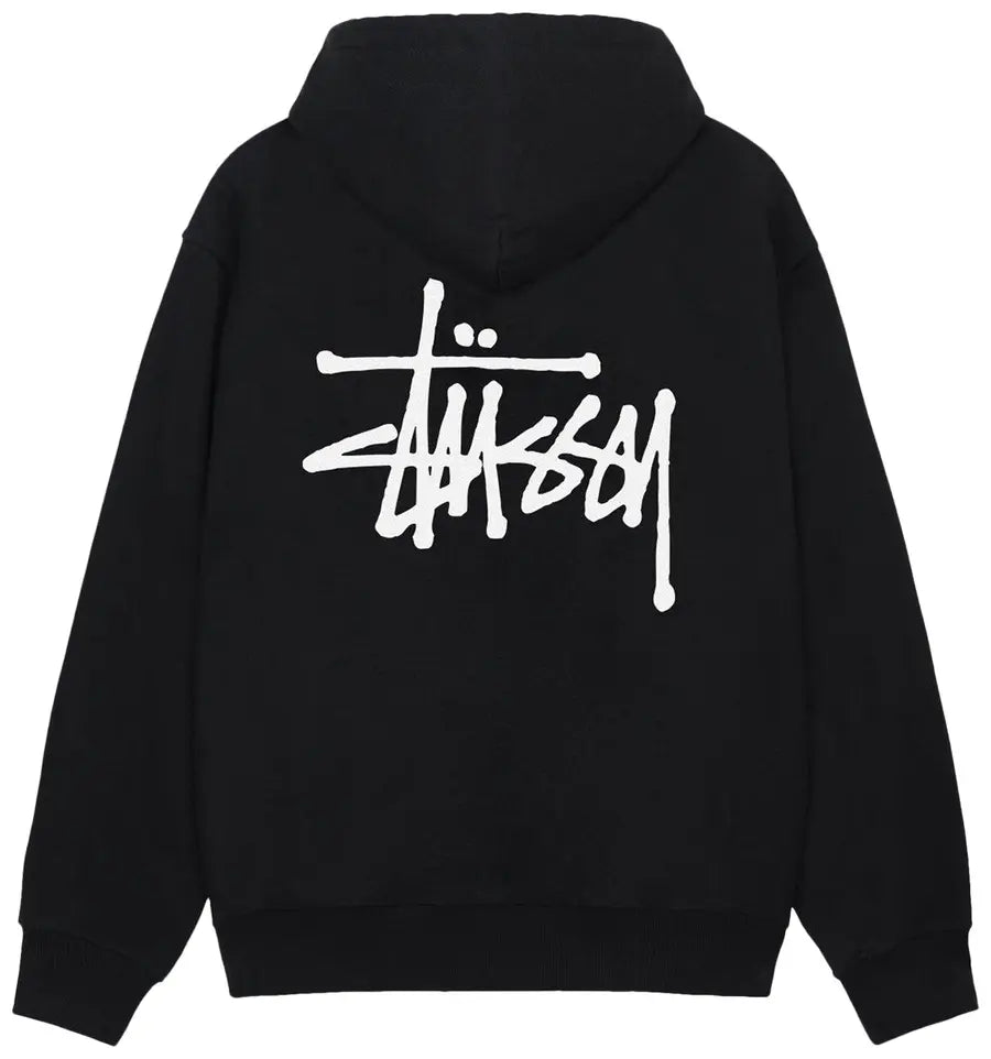Stuzzy Basic Hoodie 'Black'