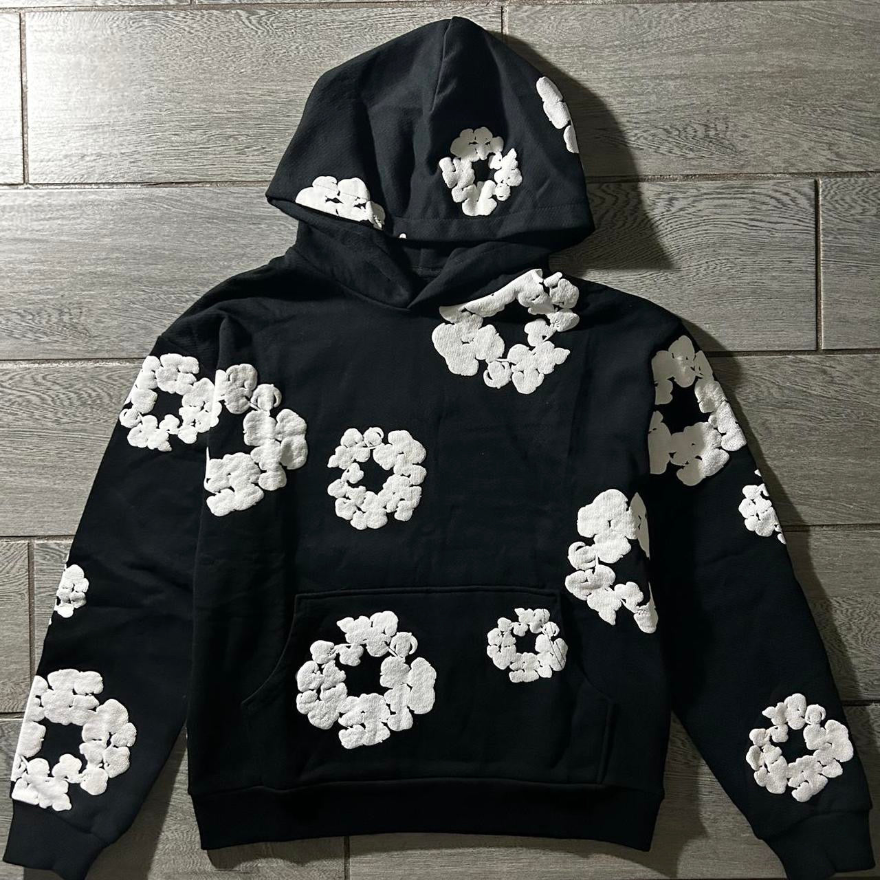 Denim Fears Hoodie 'Black'
