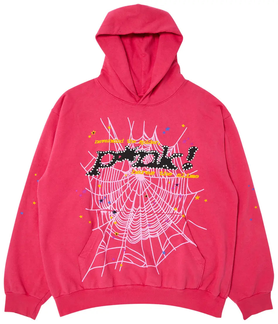 5p5der Punk Hoodie 'Pink'