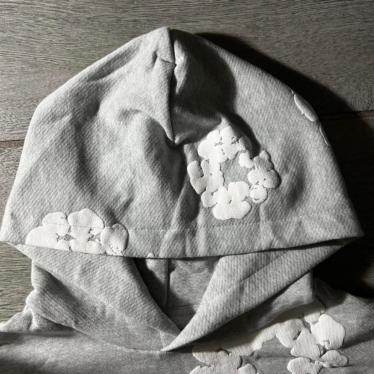 Denim Fears Hoodie 'Grey'